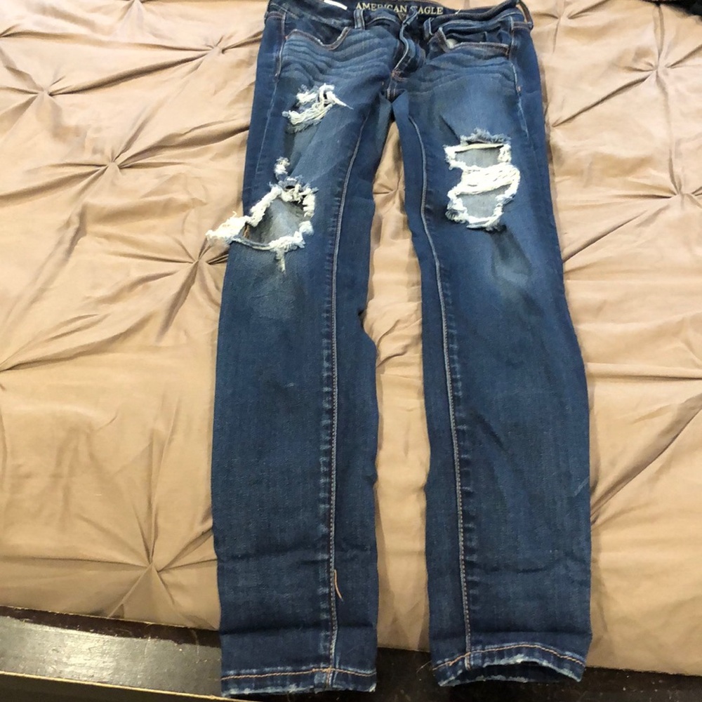 American eagle super stretch jegging